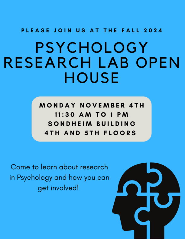 Psychology Research Lab Open House